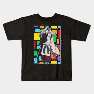 Rabou Rabo Stray God Noragami Color Block Anime Kids T-Shirt